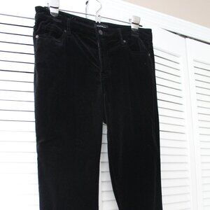 Well Worn Black Suede Pants